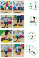 Orthopädische Sensomotorik-Matte-Set aus 10 Elementen - Bim-ba.Shop