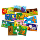 Doppelpuzzle - Wessen Haus?