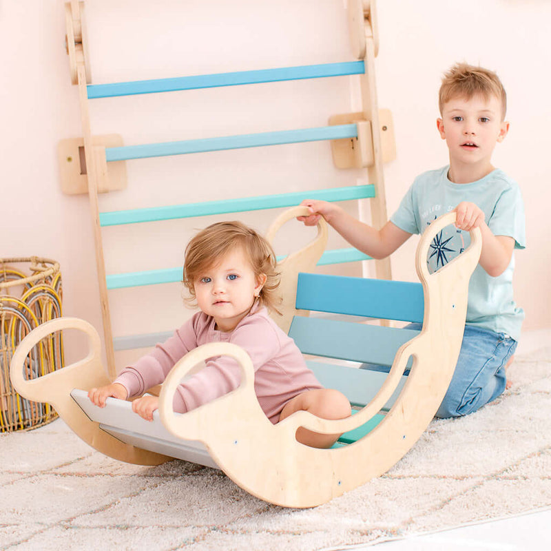 Balancewippe/Rocker Schaukel - Minze - Montessori®