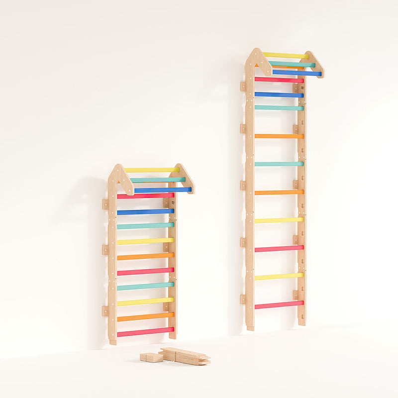 Sprossenwand BusyKids 2-in-1 - Hell